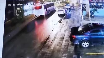 Man Hit By Bus