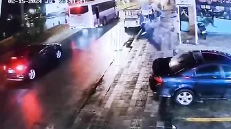 Man Hit By Bus