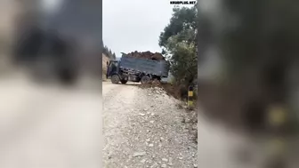 Man Injured After Horrific Dump Truck Accident