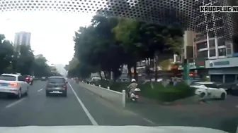 Man Knocked Down During Push-up Training