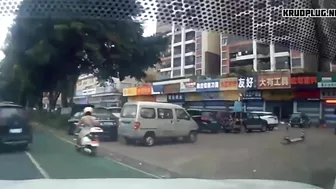 Man Knocked Down During Push-up Training