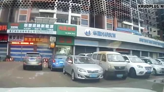 Man Knocked Down During Push-up Training