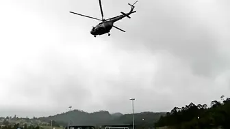 Mexican Air Force Helicopter Crashes