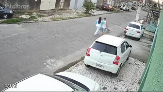 Motorbike Thief Attempted Robbery