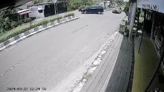 The Driver Was Flying While Trying To Avoid The Vehicle