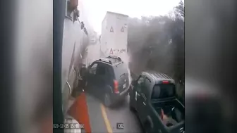 Multi-vehicle Accident On Two-lane Highway