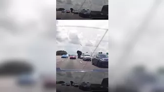 Multiple Car Accidents On The Highway