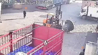 Never Stand Near A Forklift That Is Lifting A Load
