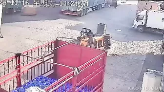 Never Stand Near A Forklift That Is Lifting A Load
