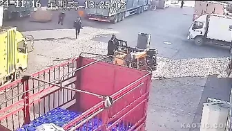 Never Stand Near A Forklift That Is Lifting A Load