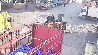Never Stand Near A Forklift That Is Lifting A Load