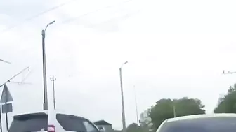 New Train And Nissan SUV
