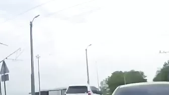 New Train And Nissan SUV