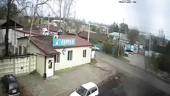 Nissan Crashes Into Store