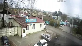 Nissan Crashes Into Store