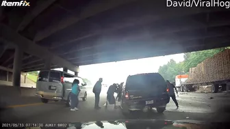 Other Drivers Rushed To Take The Driver Away