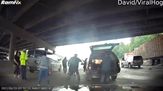 Other Drivers Rushed To Take The Driver Away