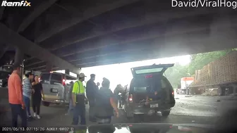 Other Drivers Rushed To Take The Driver Away