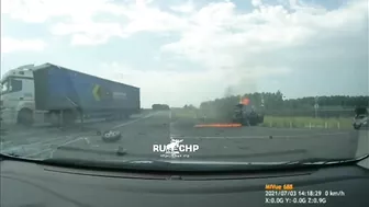 Overtaking Leads To Head-on Collision