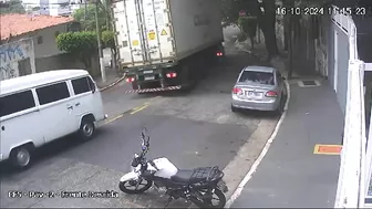 Overturned Truck