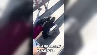 Plane Crashes Into Crowded Parking Lot