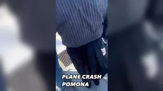 Plane Crashes Into Crowded Parking Lot
