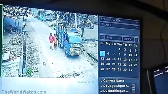 Two Girls Hit By Unsuspecting Truck Driver