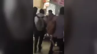 Two Men Beat A Man In The Street And Then Stole His New Computer