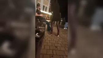 A Man Can Only Take The Nonsense Of A Drunk Woman. She And Her Boyfriend