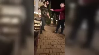 A Man Can Only Take The Nonsense Of A Drunk Woman. She And Her Boyfriend