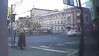 Accident At A Pedestrian Crossing