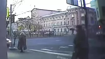 Accident At A Pedestrian Crossing