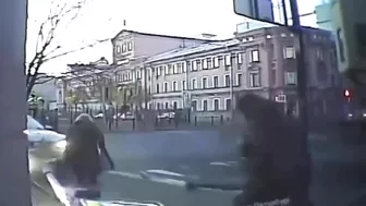 Accident At A Pedestrian Crossing