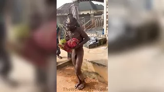 Justice For This Cable Thief On The Streets Of Africa