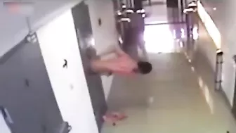 Amazing Prison Break Captured On CCTV