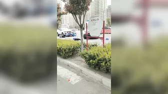 An Ambulance Arrives And Breaks The Leg Of An Injured Man