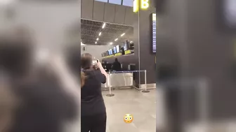 Angry Man At The Airport