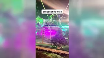 Another Carnival Disaster Caught On Video: Slingshot Ride