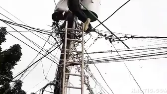 Another Power Cable Victim In India