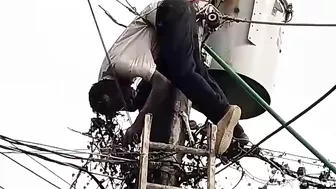 Another Power Cable Victim In India