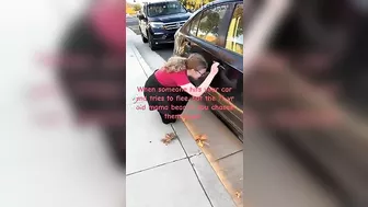 Tried To Hit And Run, But Was Caught By The Victim