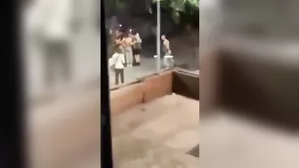 Big Tough Guy Got Some Nice Karma