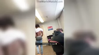 Black Thugs Beat Blonde Girl In Classroom