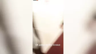 British Police Officer Filmed At Domestic Fight