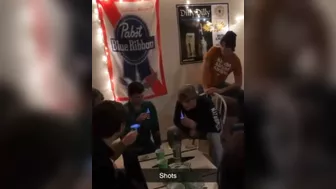 A Bunch Of Idiots Decided To Drink Burning Liquid