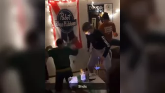 A Bunch Of Idiots Decided To Drink Burning Liquid