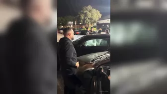Car Conference Participants Settle Collision Dispute With Faust