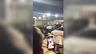 Car Conference Participants Settle Collision Dispute With Faust