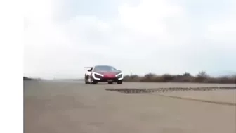 Chinese Electric Supercar Can Jump Over Potholes And Police Nails