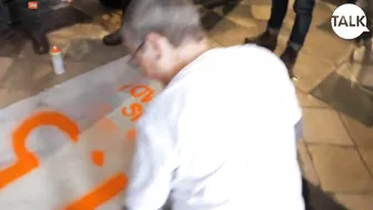 Climate Change Idiots Vandalize Charles Darwin's Grave